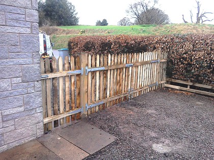 Picket Fencing Driveway Gates