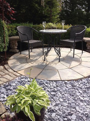 A Stone Circle Sitting Area