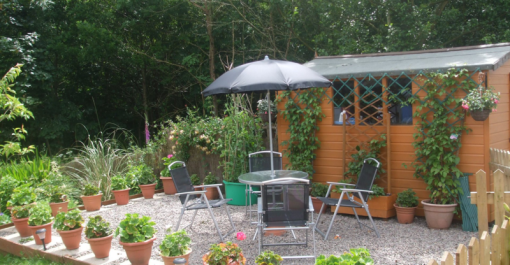 Creating an Informal Patio / Seating Area (Cottage Garden Style)