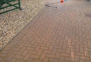 Driveway Before Power Washing